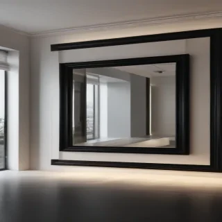 black frame transparent