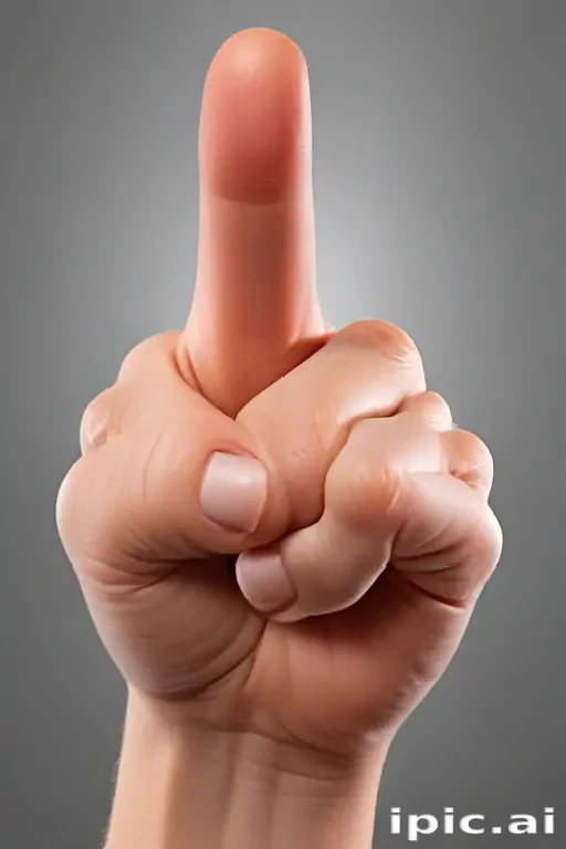 finger pointing png