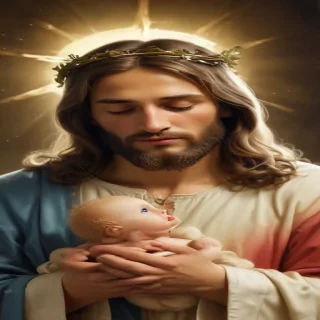 merry christmas jesus images