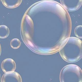 bubbles transparent