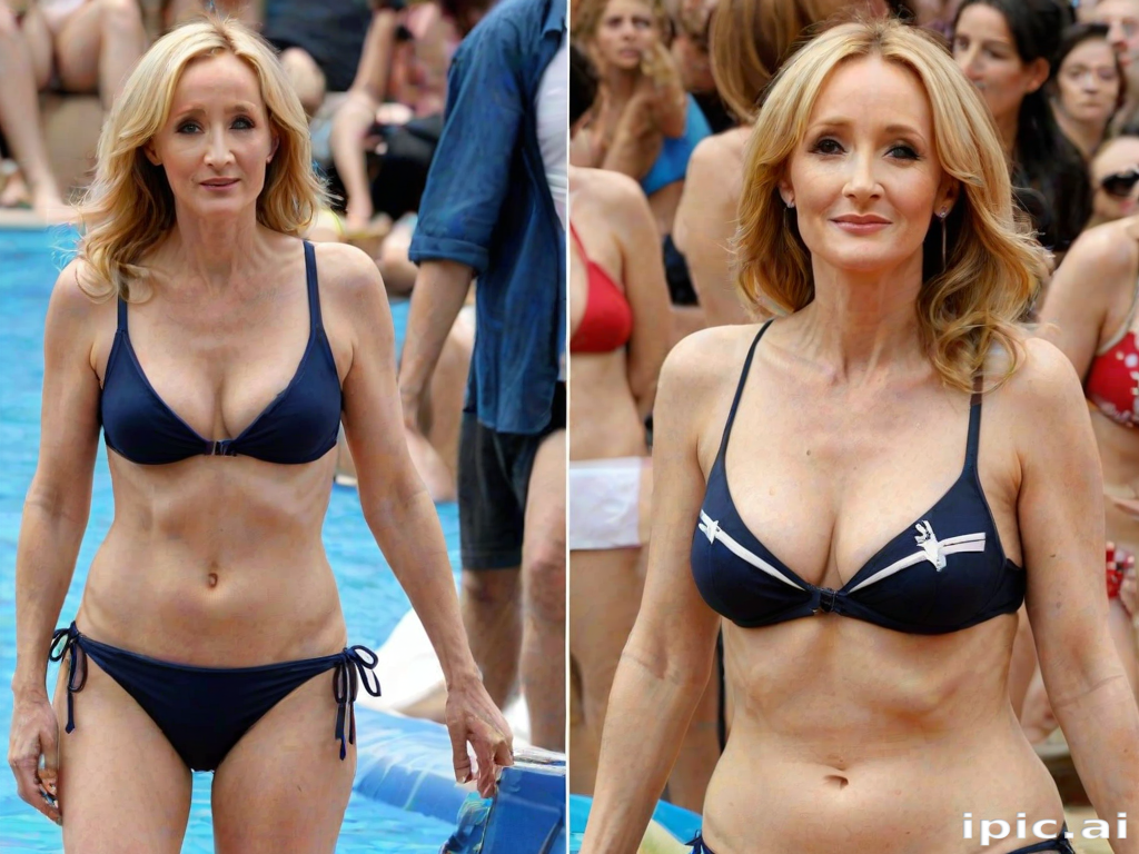 jk rowling bikini