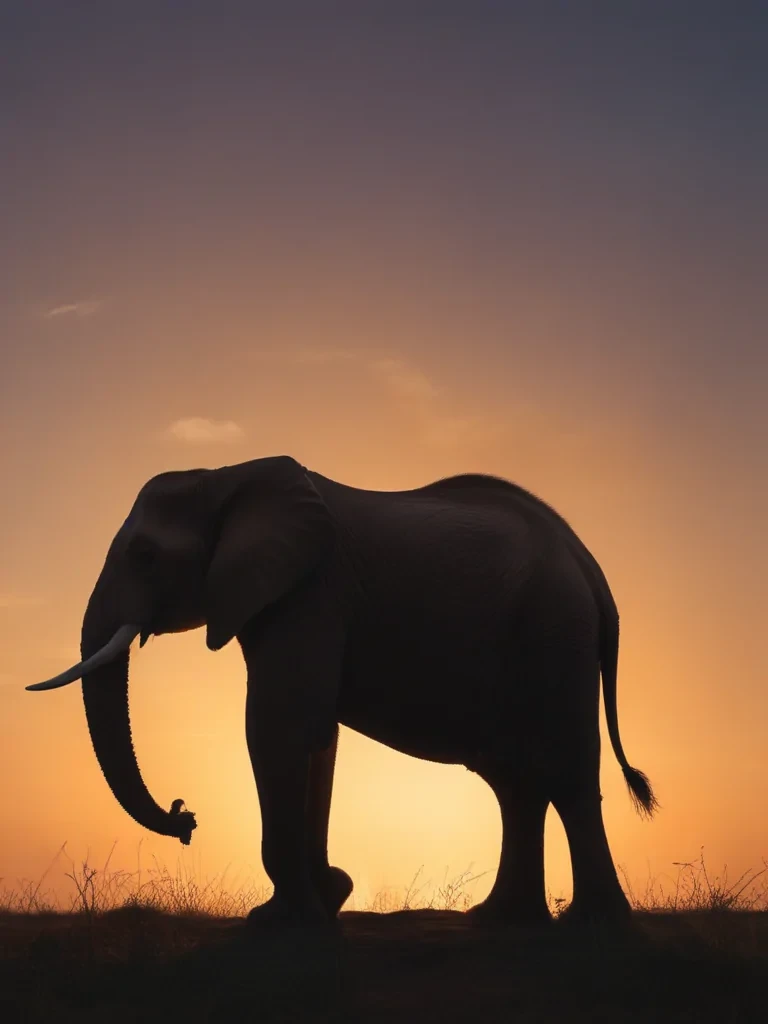 elephant silhouette