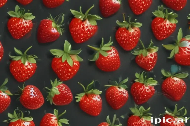 strawberry wallpaper aesthetic