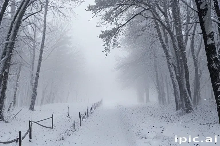 snowing iphone wallpaper