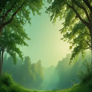 green background aesthetic