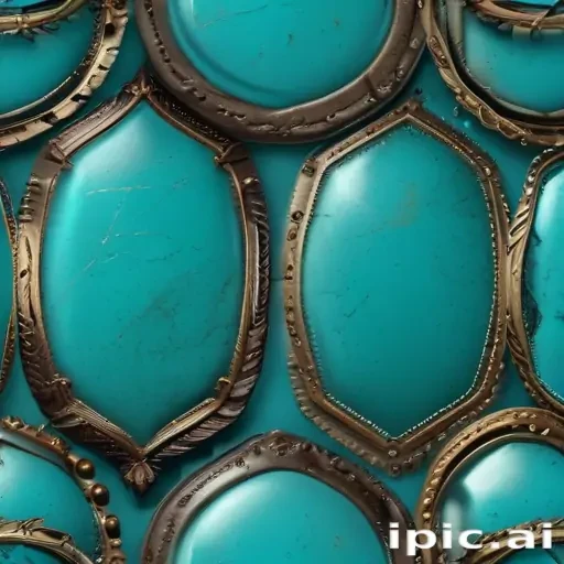 turquoise background