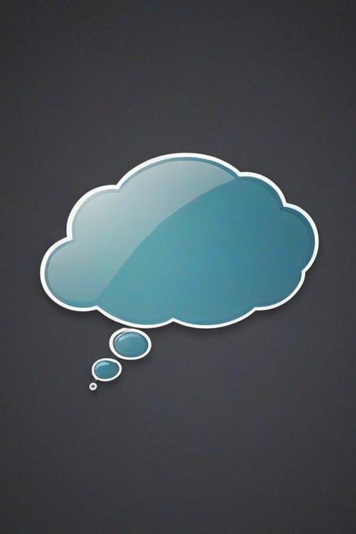 transparent thought bubble