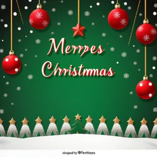 retro christmas background