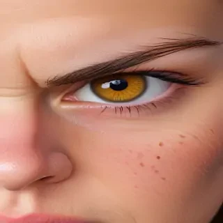 angry face