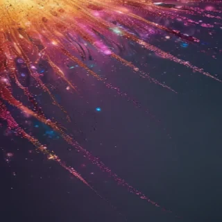 transparent background glitter