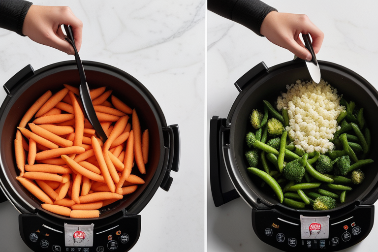 can u air fry frozen vegetables
