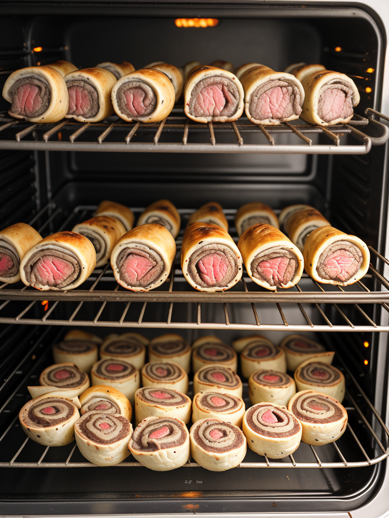 how long to cook steak pinwheels in oven