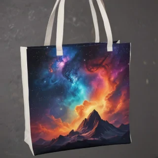 mock up tote bag
