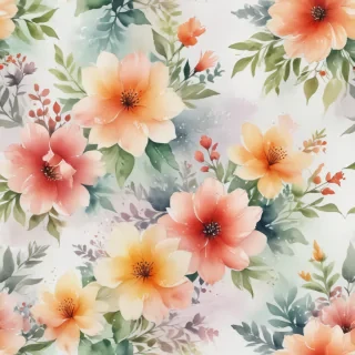 watercolor floral background