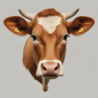 cow head png