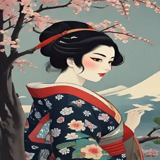 ukiyo e wallpaper