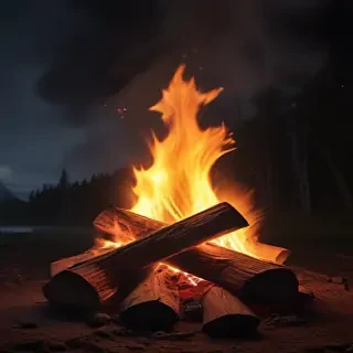 camp fire png