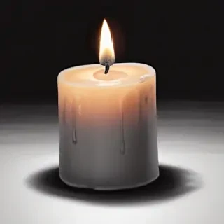 candle drawing