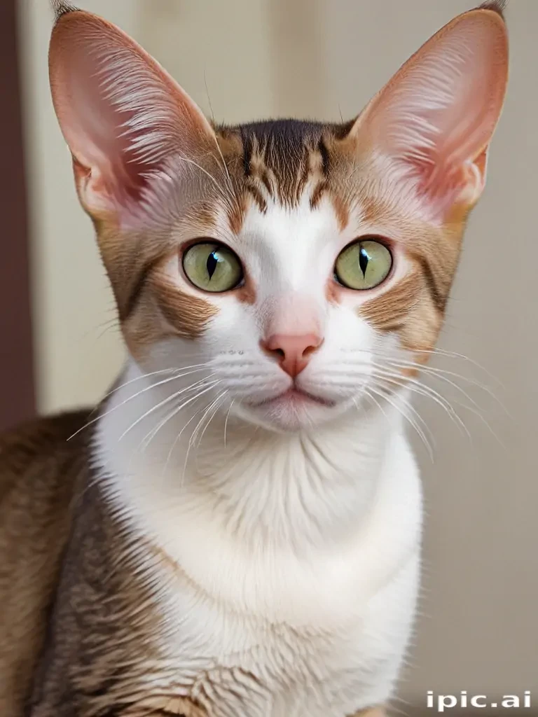 oriental bicolor cat breed