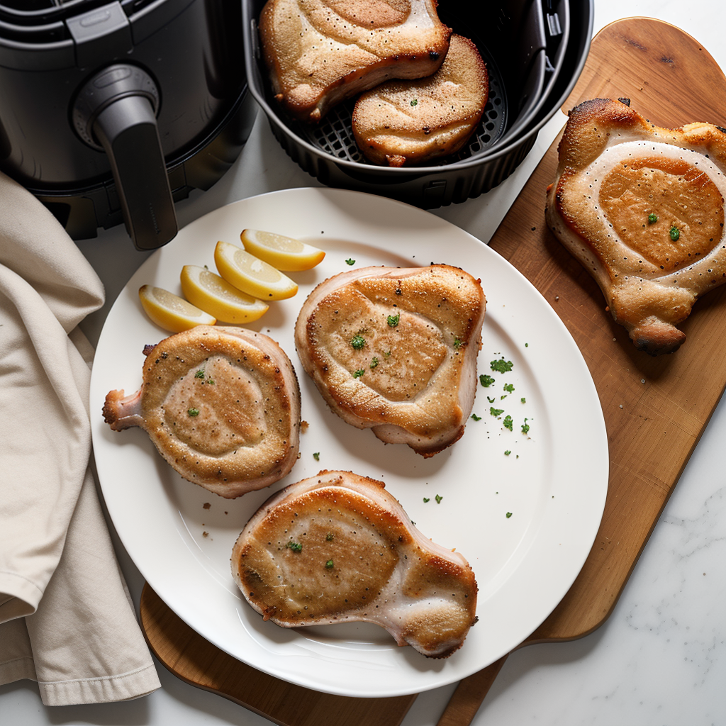 shake and bake air fryer pork chops