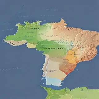 map of brazil