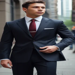 suit and tie