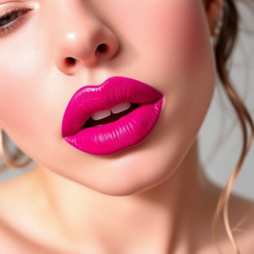 Vivid magenta lip mousse "Berry Whip" with weightless matte finish and soft-focus effect, suitable for bold daytime looks and selfies, air-whipped texture for comfortable wear