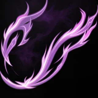 purple flames png