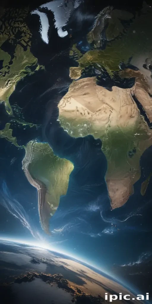 earth from space