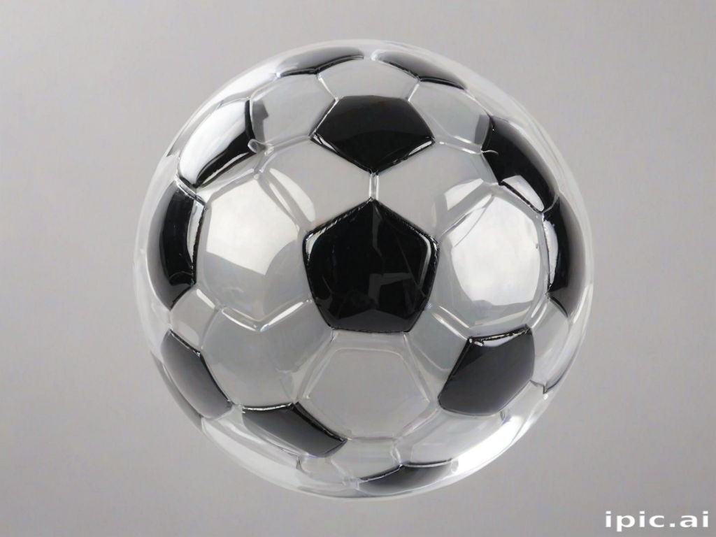 transparent soccer ball