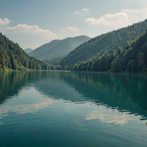 background lake