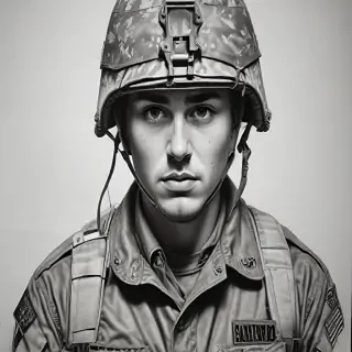 army drawing