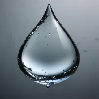 water drop transparent