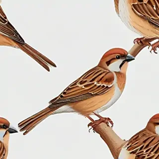 sparrow clipart