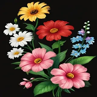 flower clipart no background