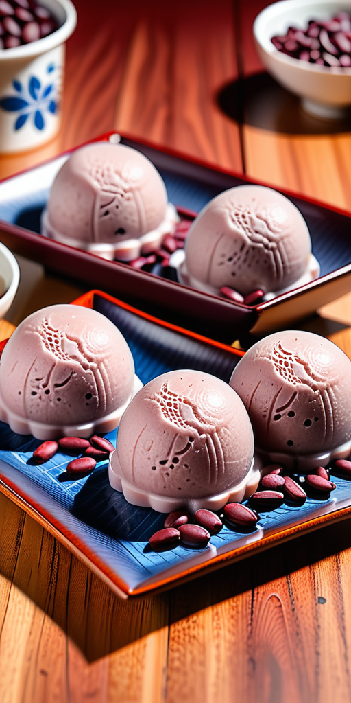 red bean mochi ice cream
