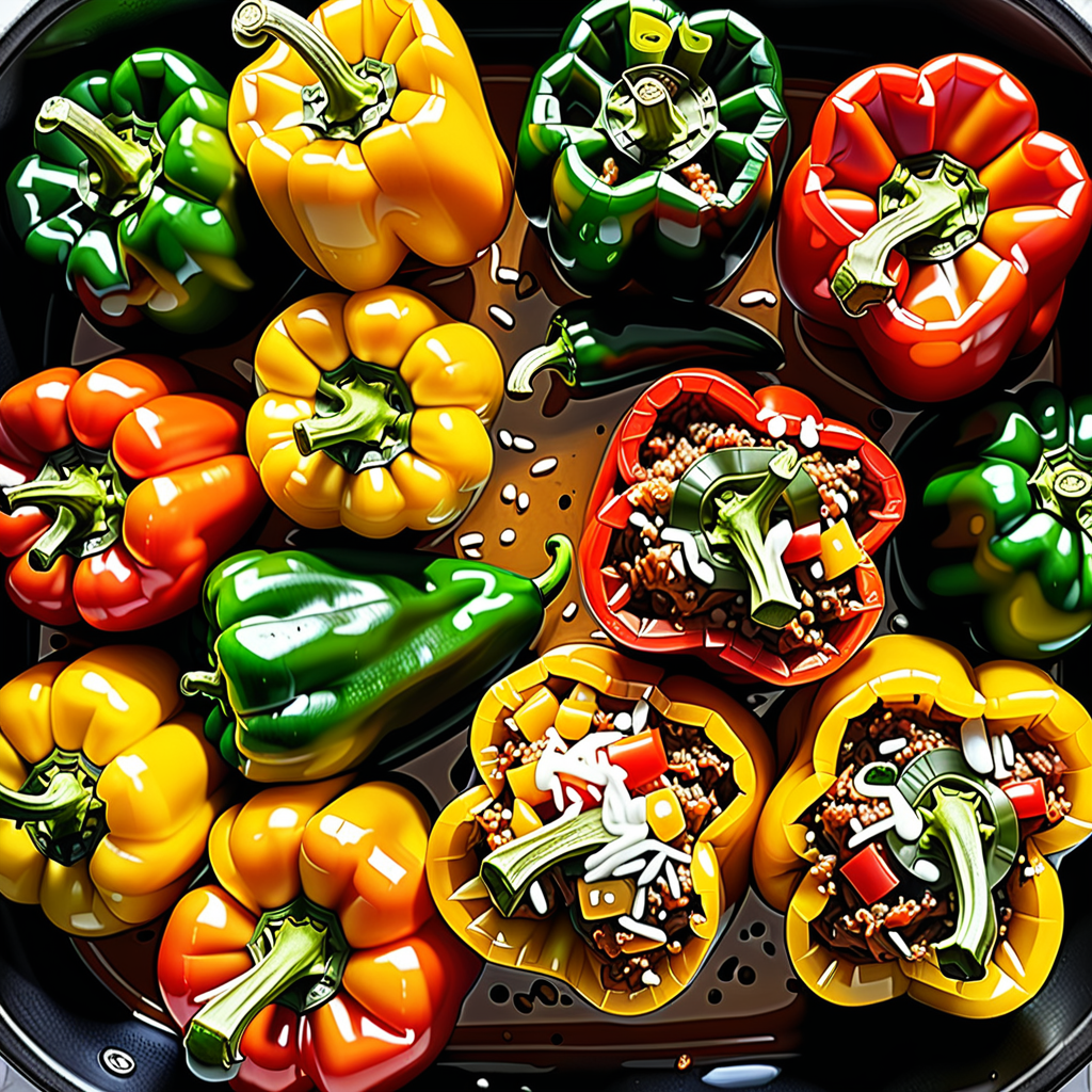 stuffed peppers without rice recipe