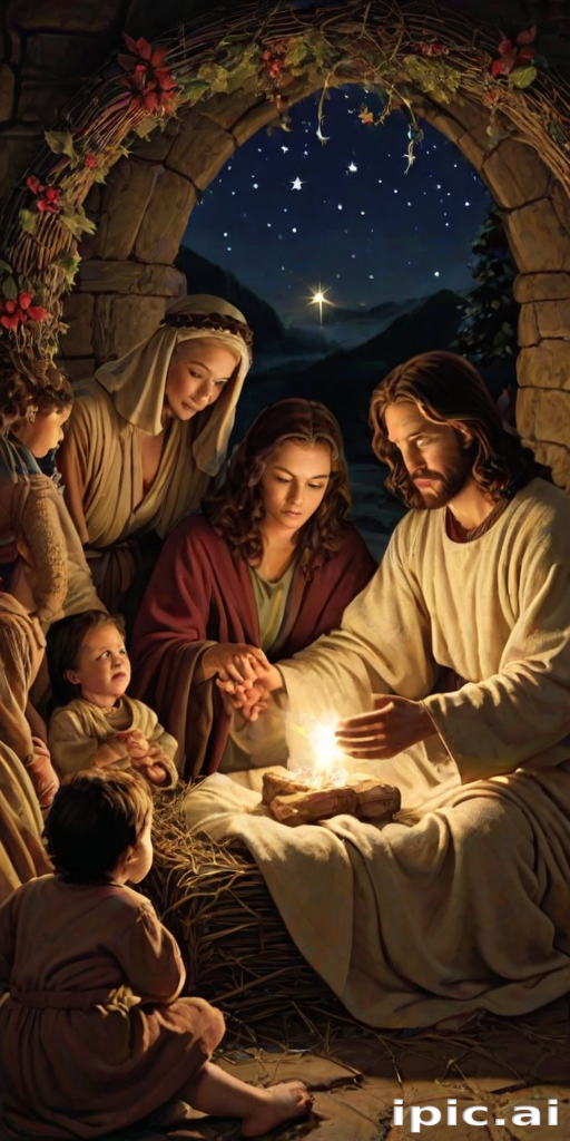 christmas jesus picture