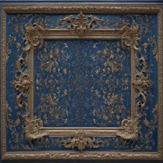 blue borders