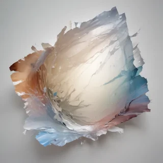ripped paper transparent