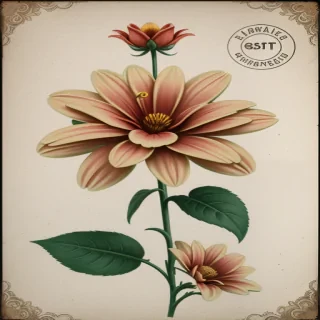 vintage flower png