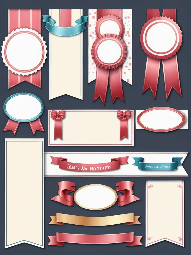 clip art banners and ribbons