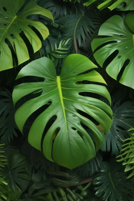monstera background
