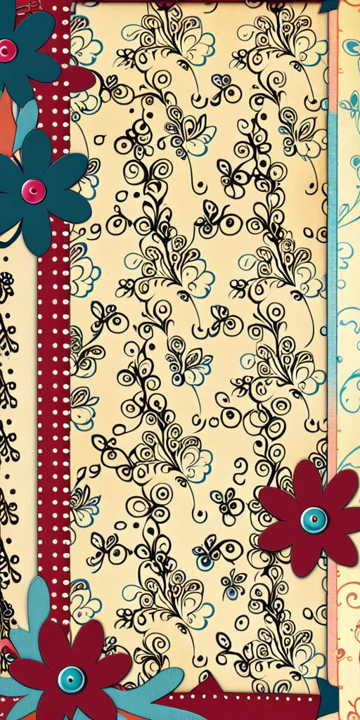 scrapbook wallpaper