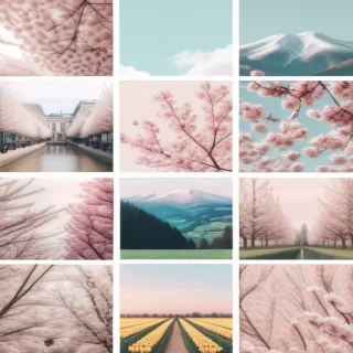 spring backgrounds aesthetic