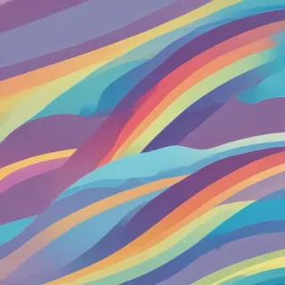 transparent background rainbow clipart