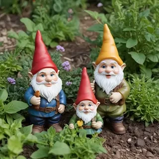 garden gnomes