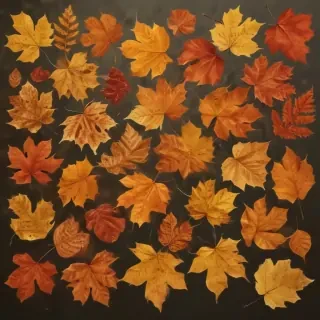 png fall leaves
