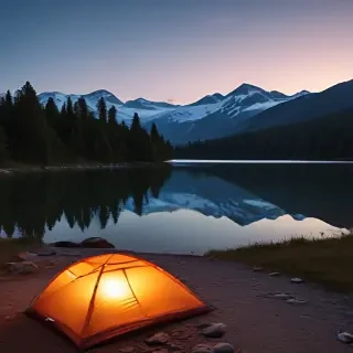 camping background