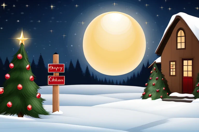 christmas story background